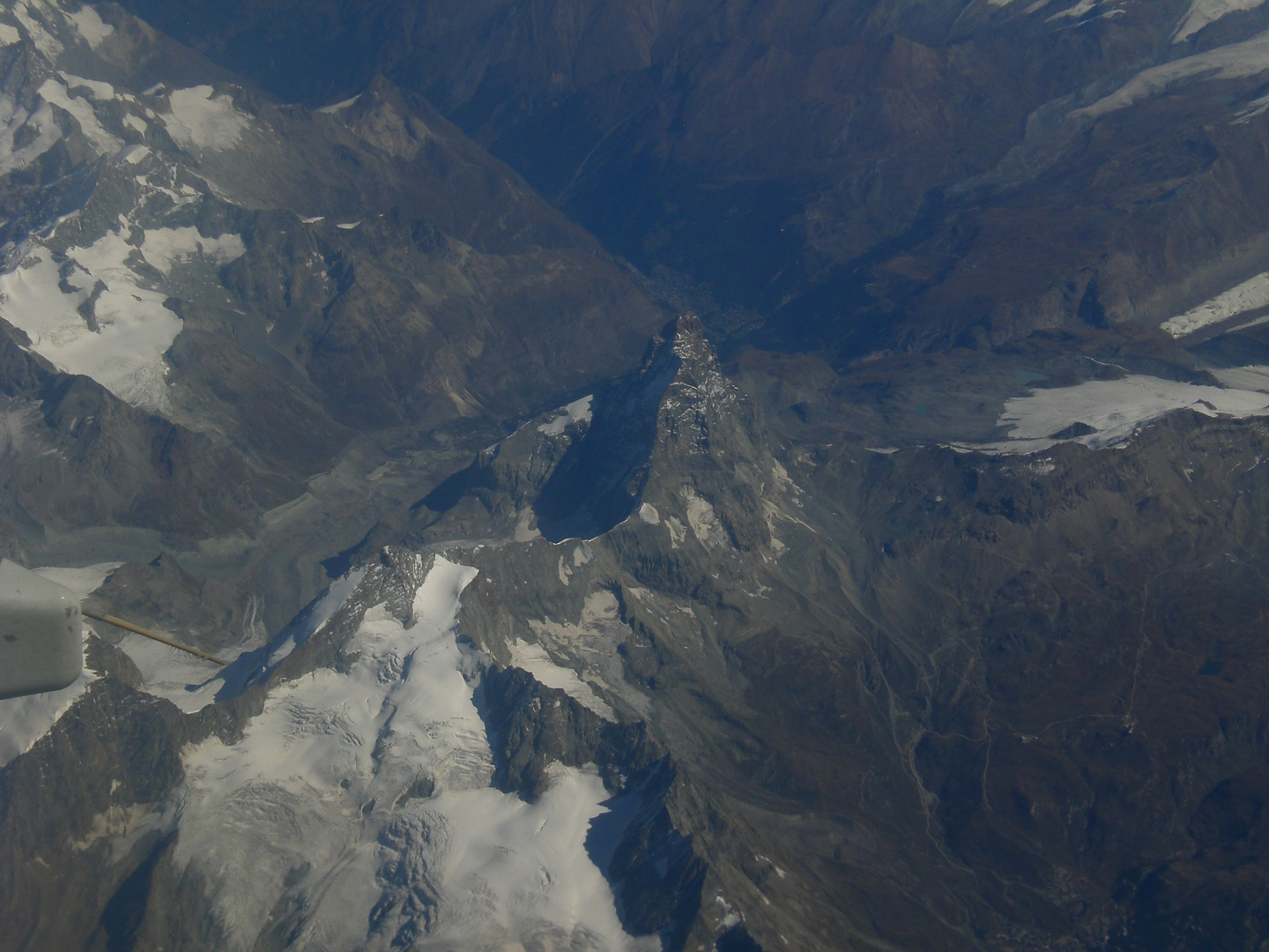 Das Matterhorn im Flug