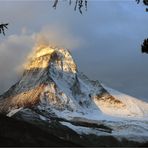 Das Matterhorn im Morgenlicht