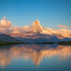 Das Matterhorn in den Schweizer Alpen