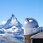 Das Matterhorn von einer Sternwarte aus
