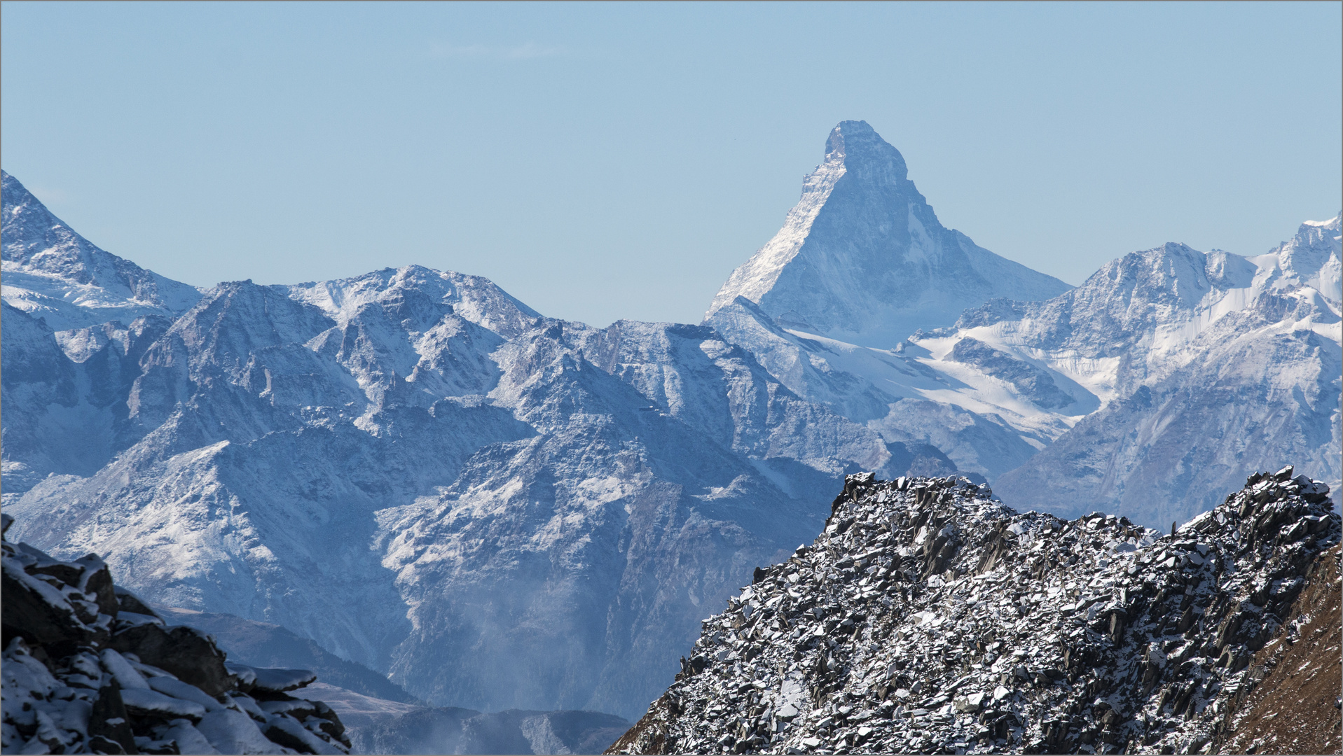 Das Matterhorn zum Greifen nah