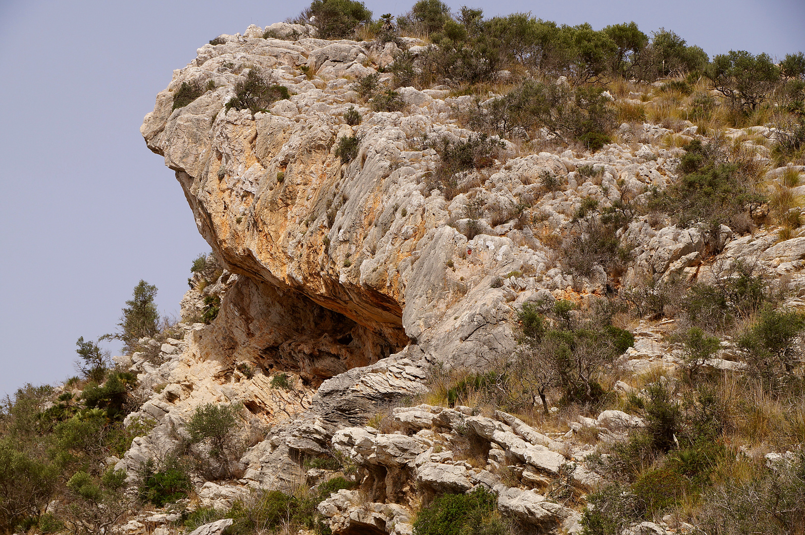 Das Maul im Felsen