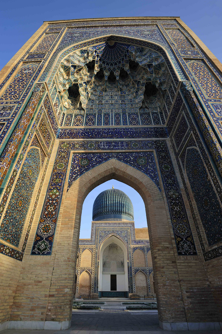 Das Mauseleum Gur Emir in Samarkand