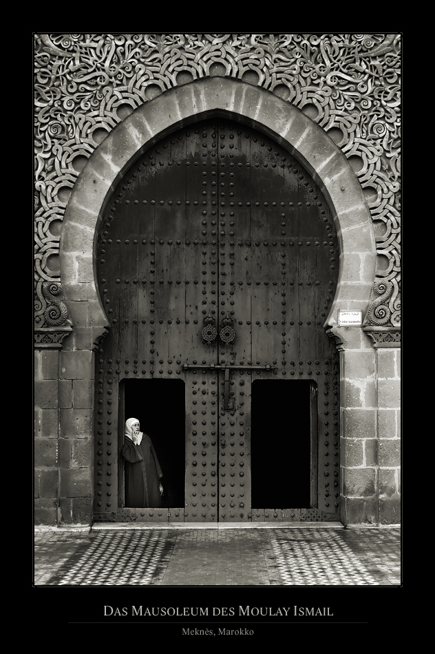 Das Mausoleum des Moulay Ismail