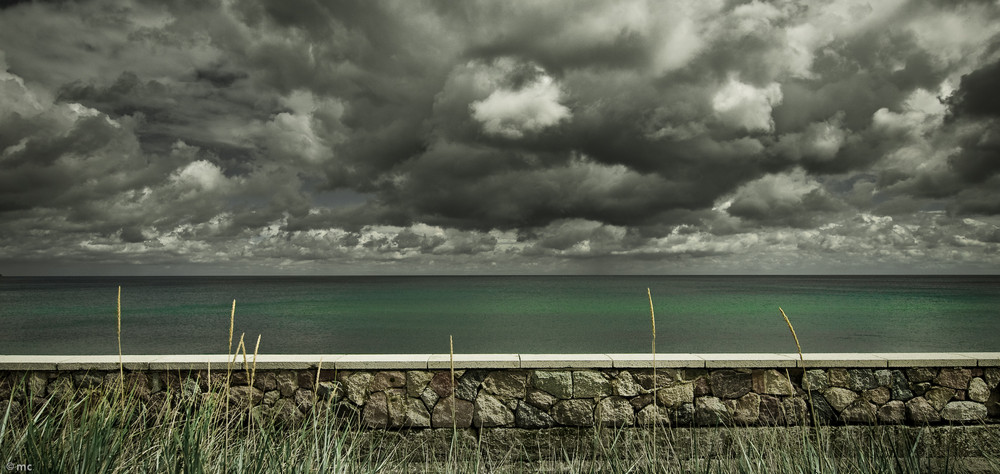 das Meer hinter der Mauer II...