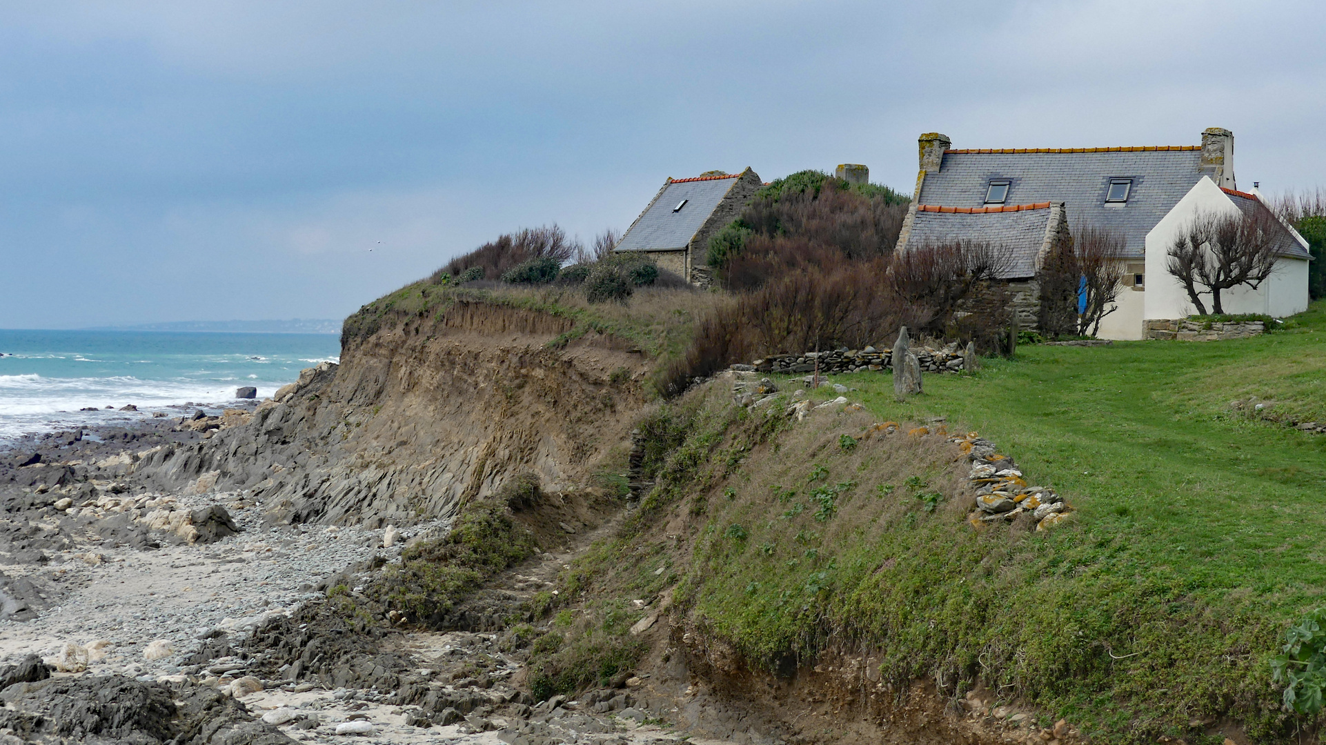 Das Meer holt sich das Land