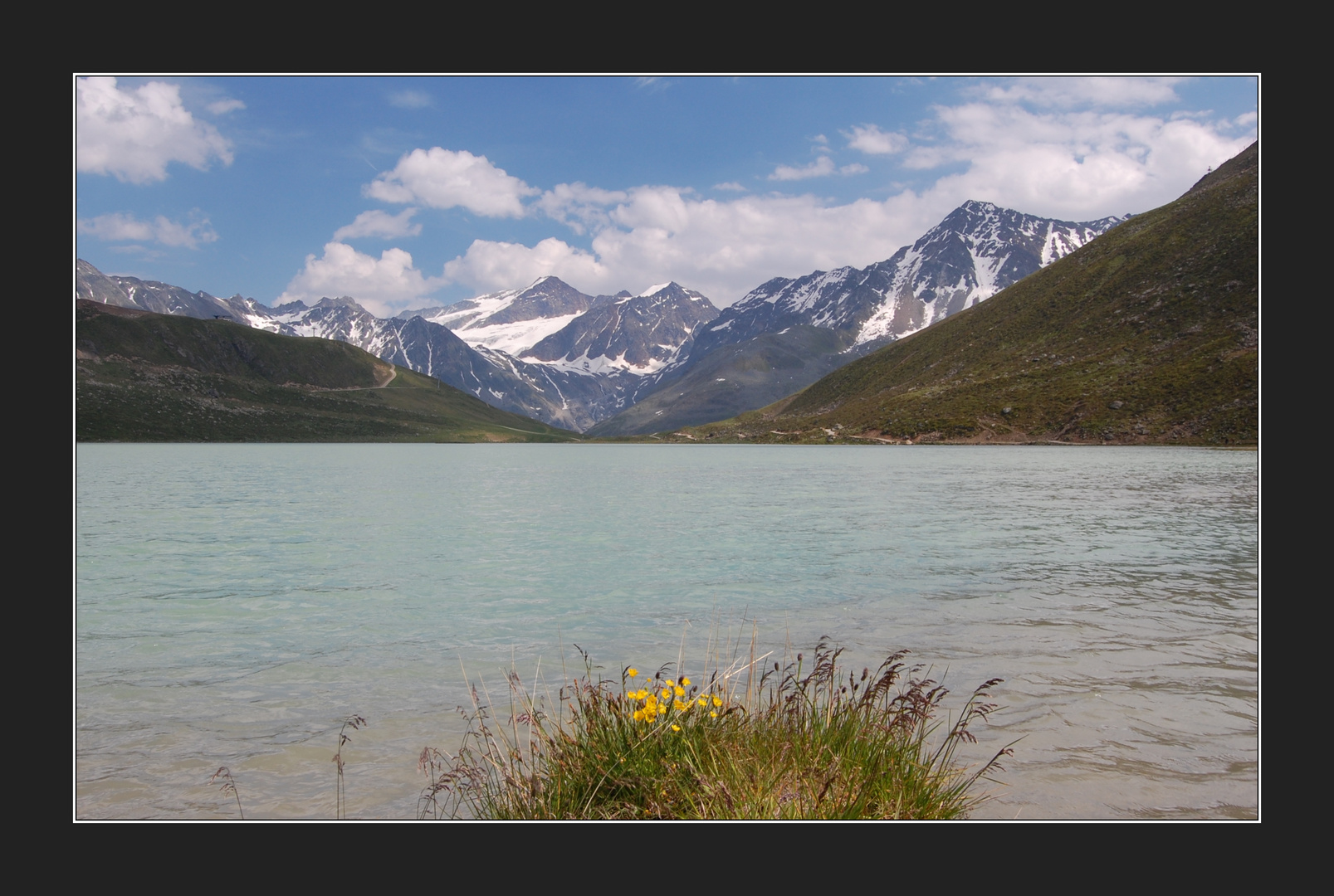 Das "Meer" in den Ötztaler Alpen in 2300 Metern Seehöhe !