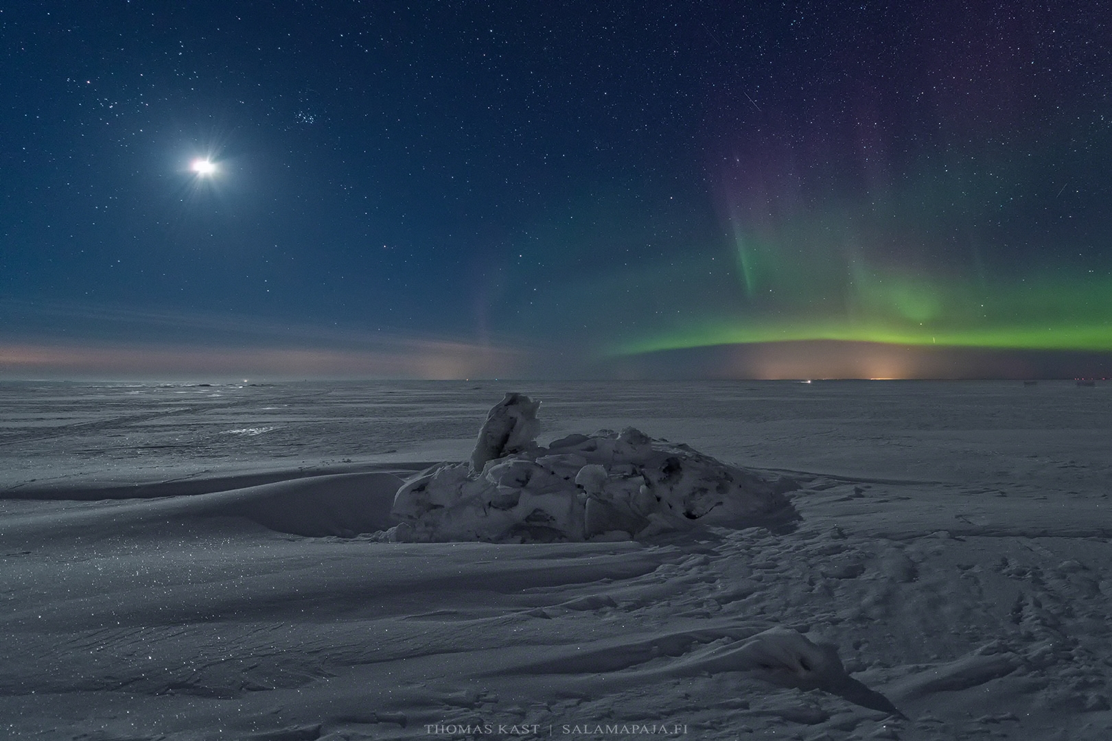 Das Meer in der Nacht / The sea at night