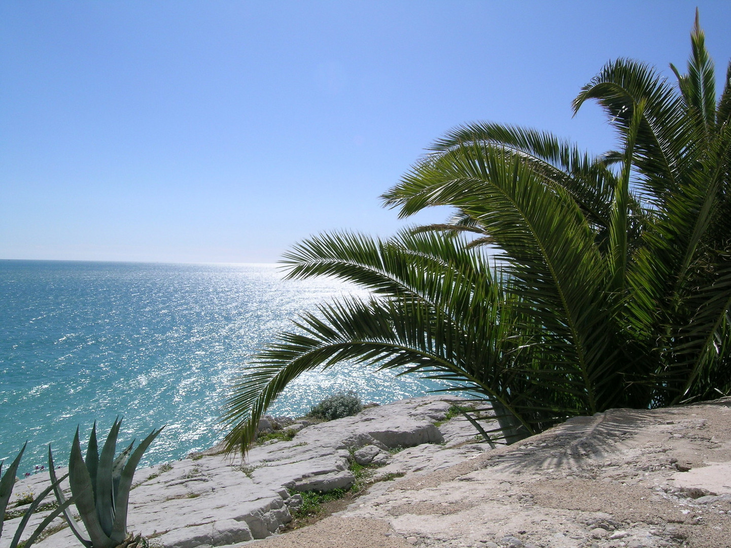 Das Meer in Roses, Spanien