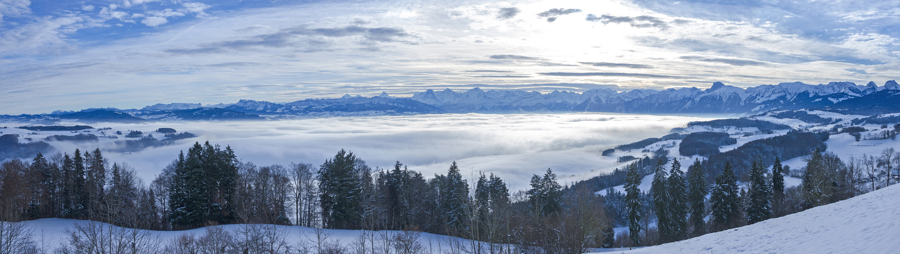 Das "Meer" und die Alpen