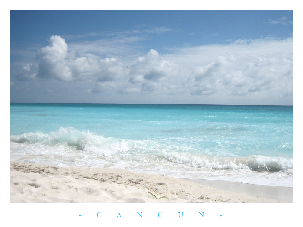 Das Meer von Cancun