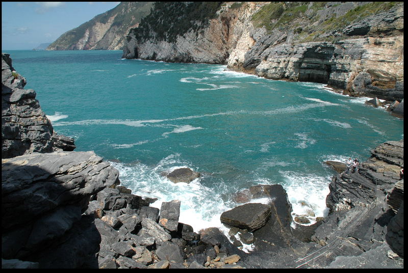 das Meer vor der ligurischen Küste