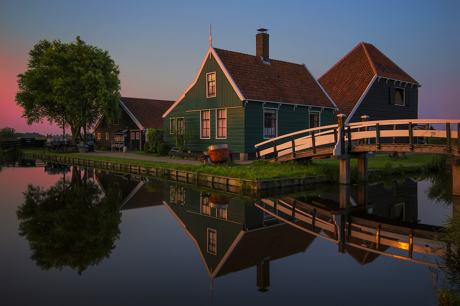 Das meist fotografierte Haus am Abend II