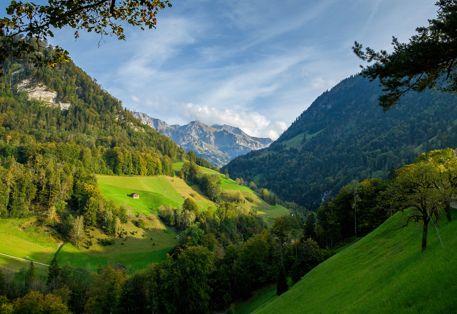 Das Melchtal im Abendlicht