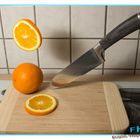 Das Messer & die Orange