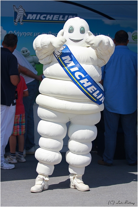 Das Michelin-Männchen ...