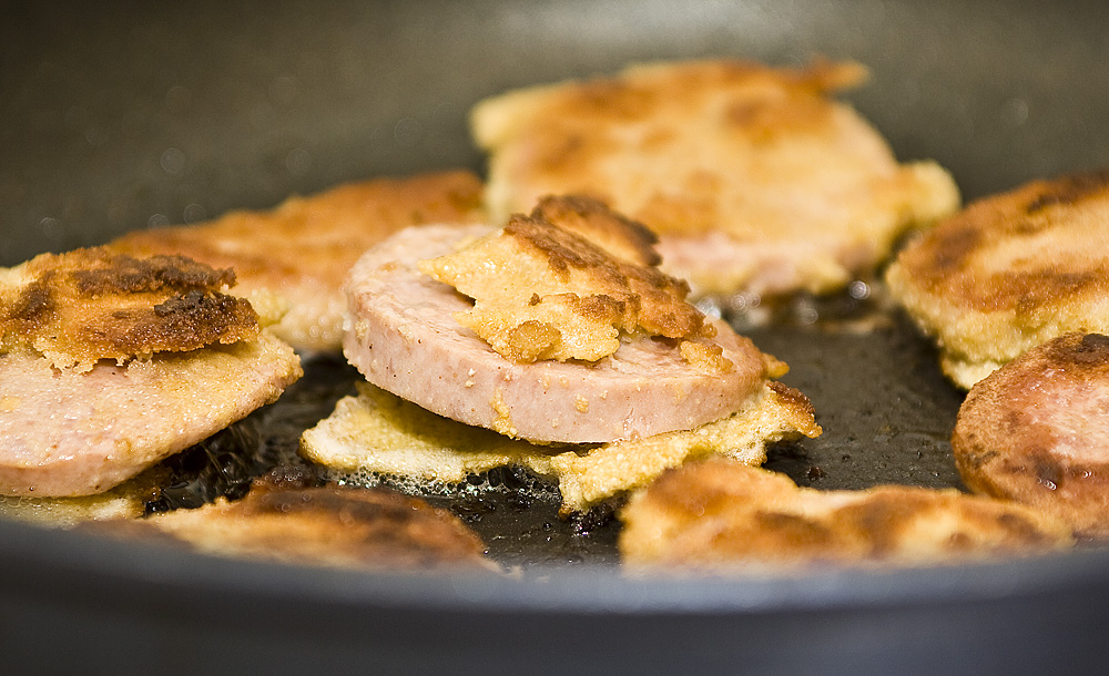 Das Mini-Jägerschnitzel