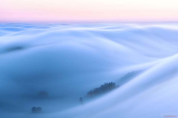 Das Mittelland in Watte eingepackt