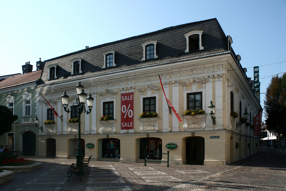 Das Modehaus Stift in Tulln