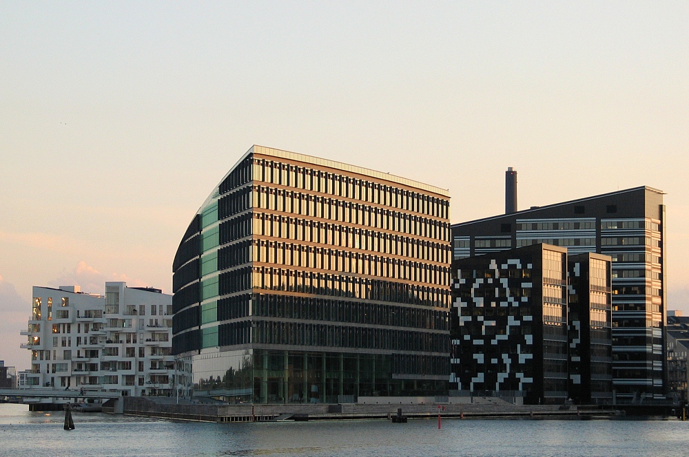 Das moderne Kopenhagen: Gebäude-Ensemble am Sydhavnen