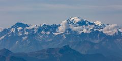 Das Mont-Blanc-Massiv