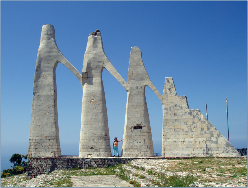 Das Monument von Zalongo ...