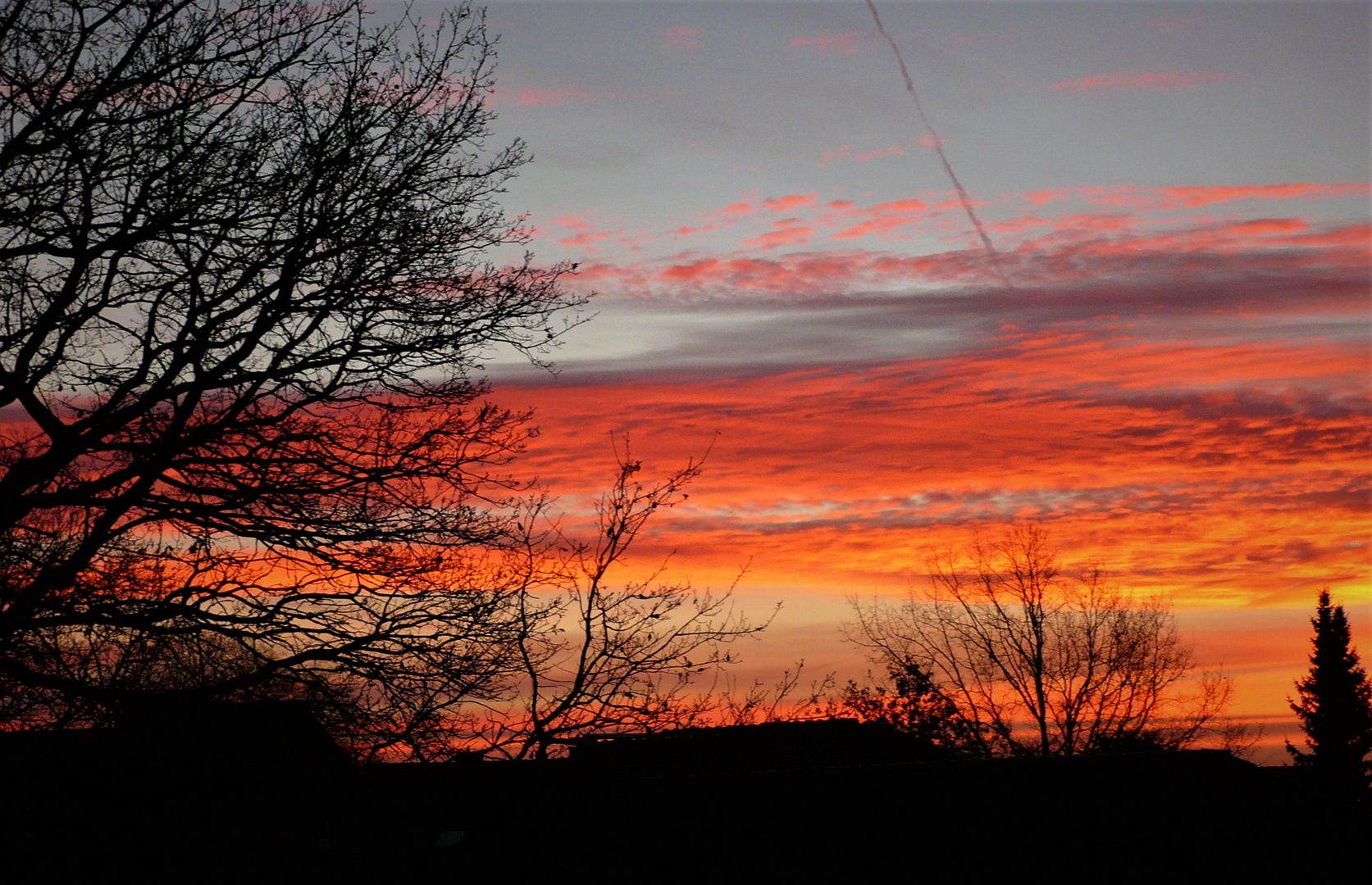 - das MORGENROT im WINTER -