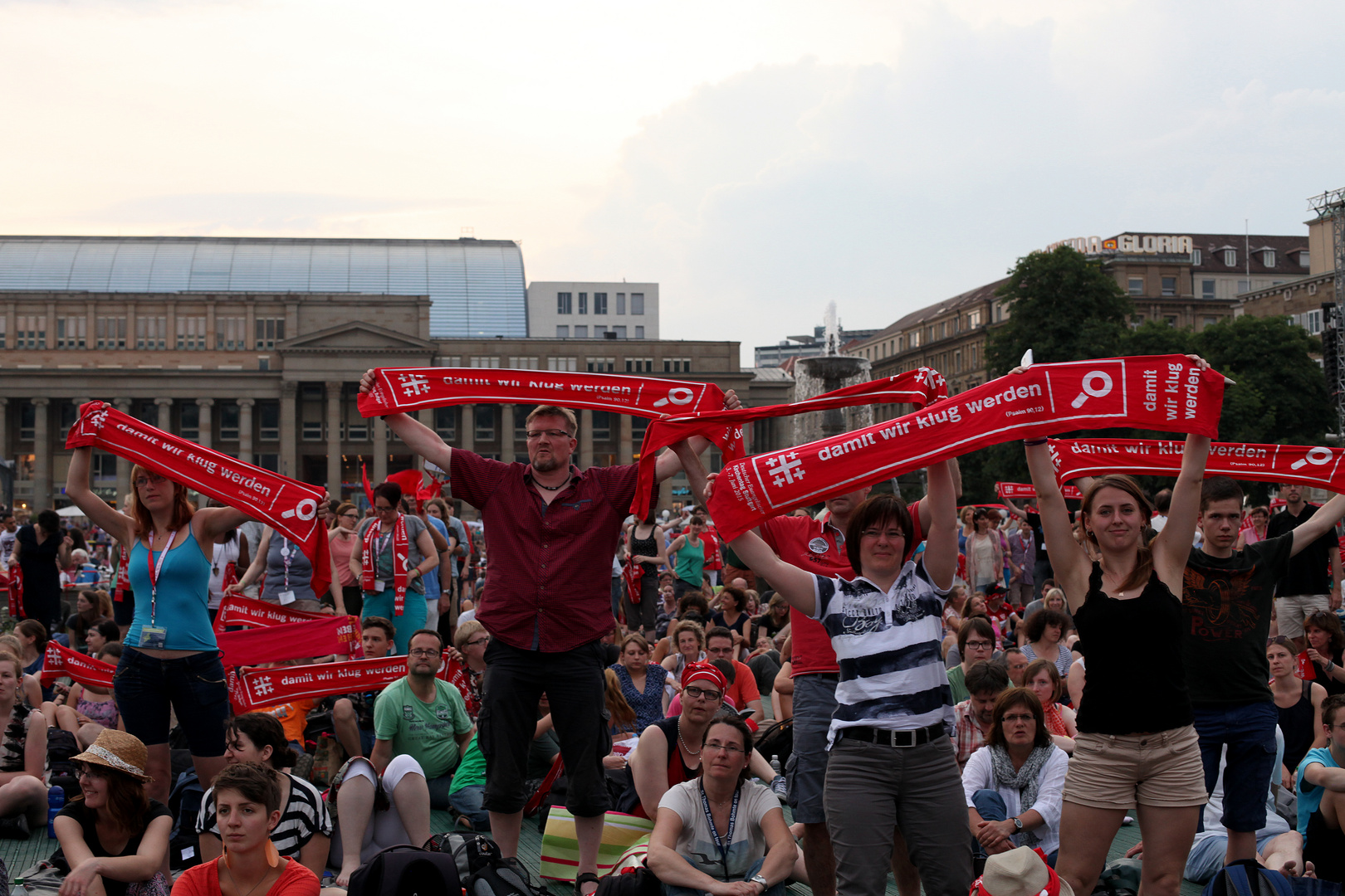 Das Motto für den Kirchentag in Stuttgart