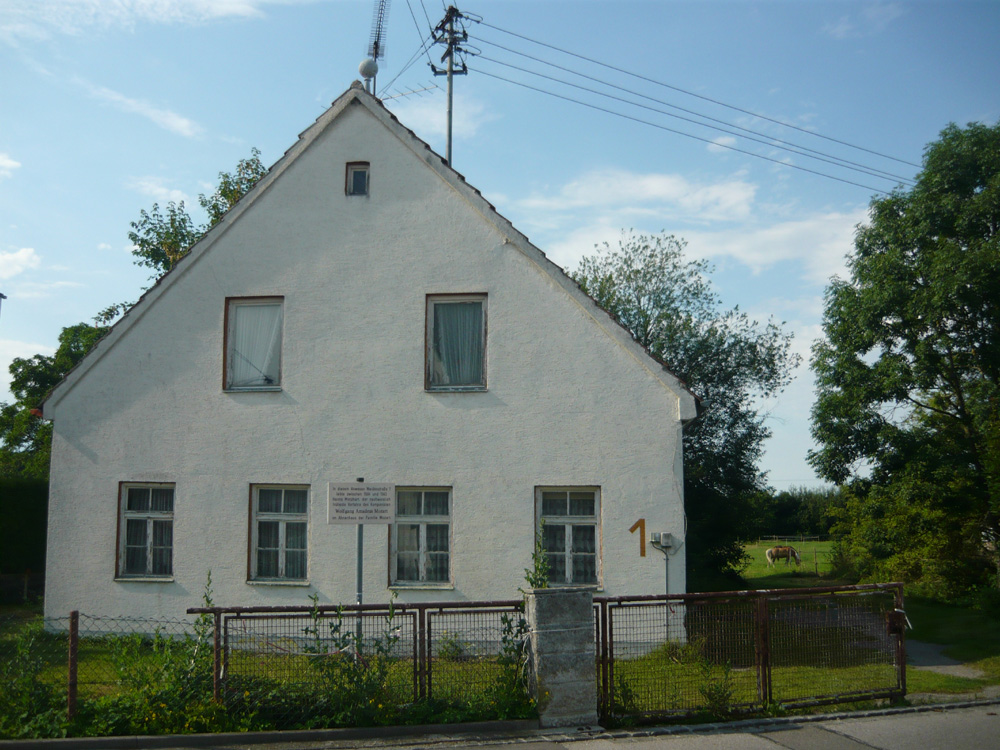 Das Mozarthaus in Leitershofen