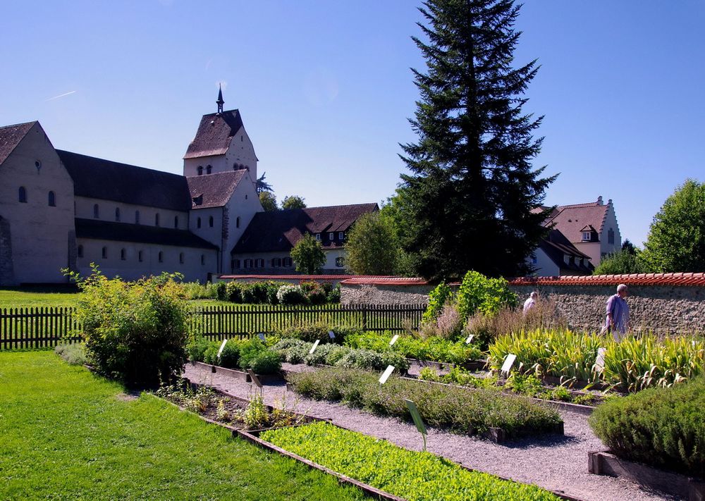 Das Münster auf der Reichenau.