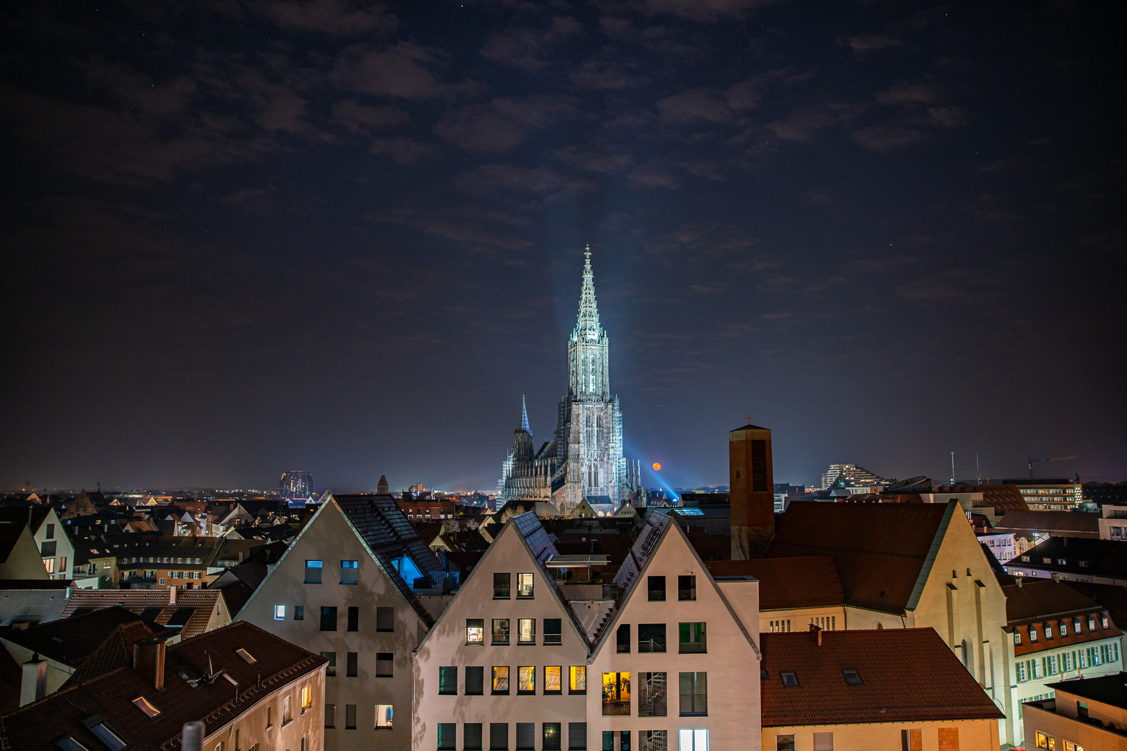 das Münster und der Supermond...