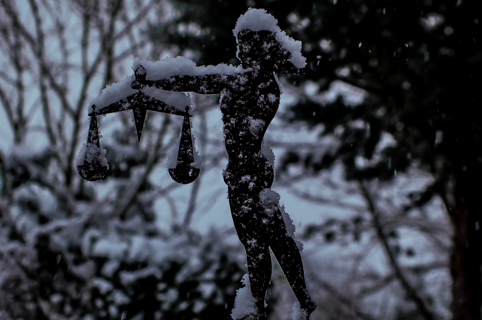 Das Mützchen voll Schnee...