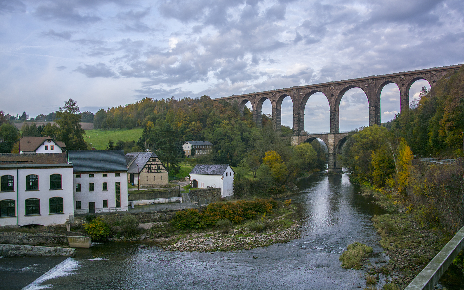 Das Muldental bei Wechselburg