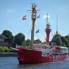 das Museums-Feuerschiff ELBE 1