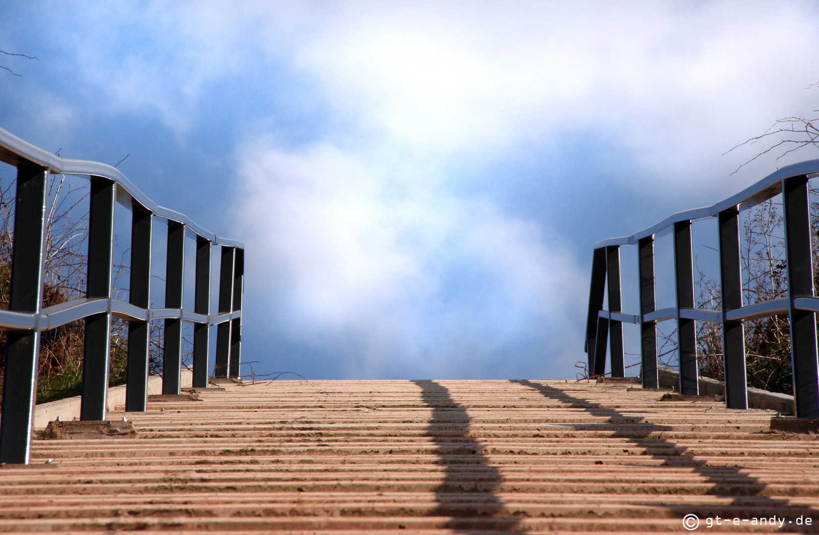 Das muss der Weg in den Himmel sein....