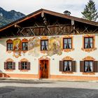 Das " Mussldoma - Haus " in Oberammergau