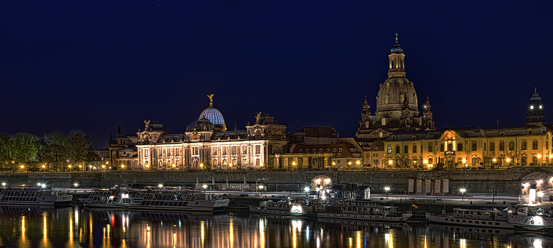 das nächtliche Dresden