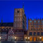 Das nächtliche Rathaus von Stralsund