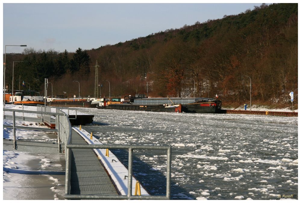 Das nasse Dreieck Riesenbeck/Bevergern Winter 2010