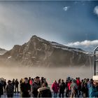 Das Nebelhorn war unser ständiger Begleiter.....