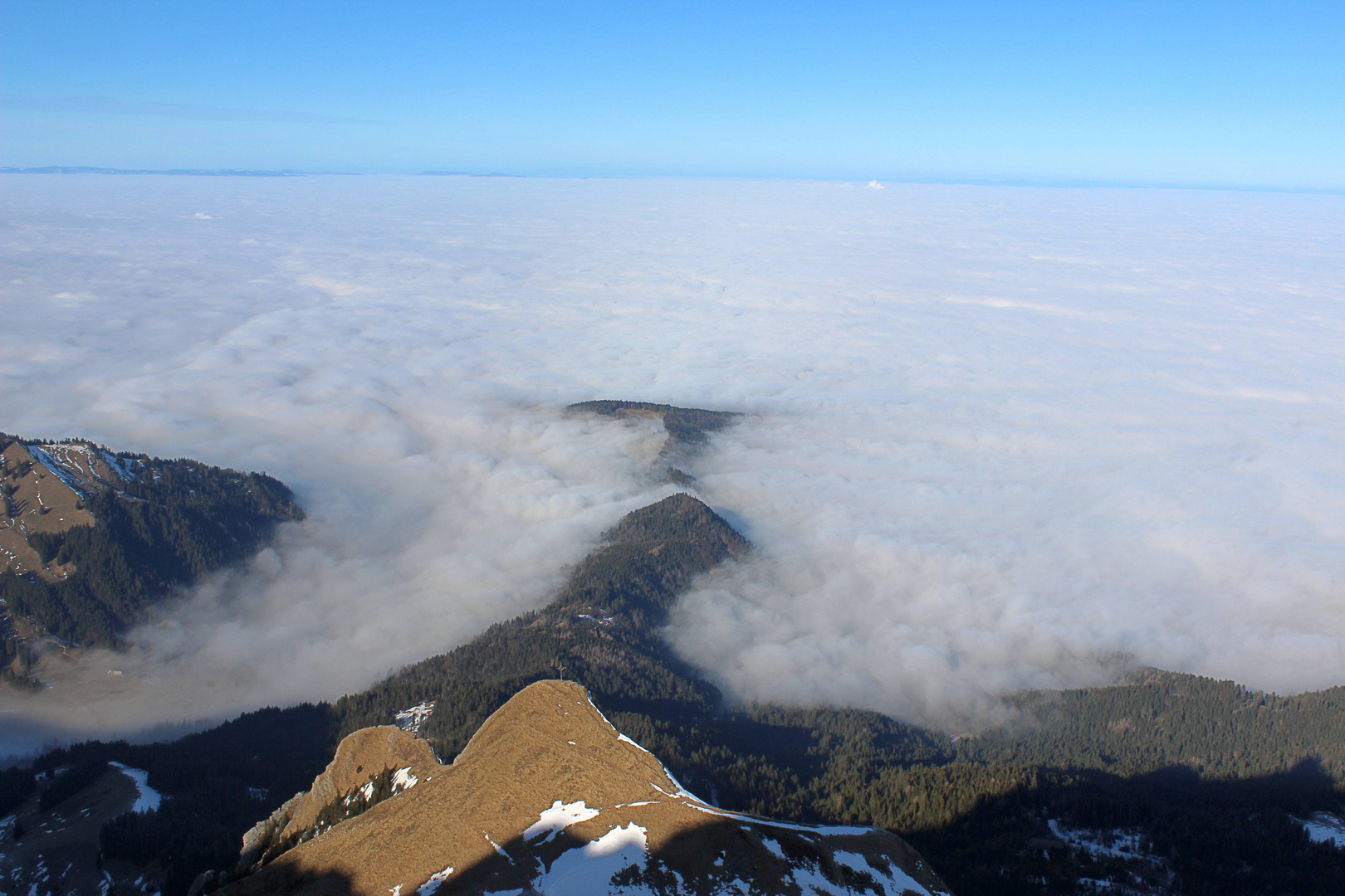 Das Nebelmeer ...