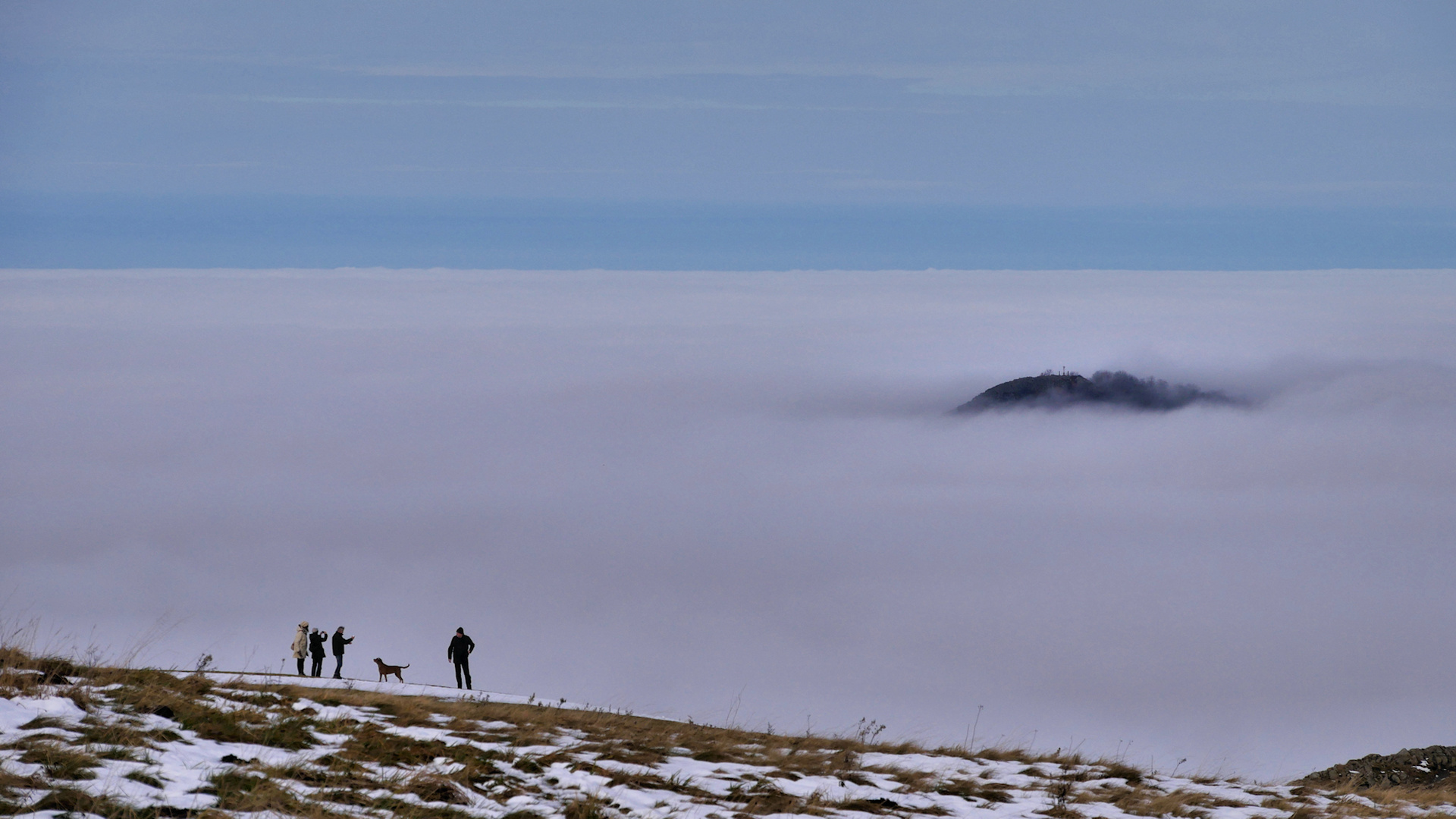 das Nebelmeer von heute 16.11.2017