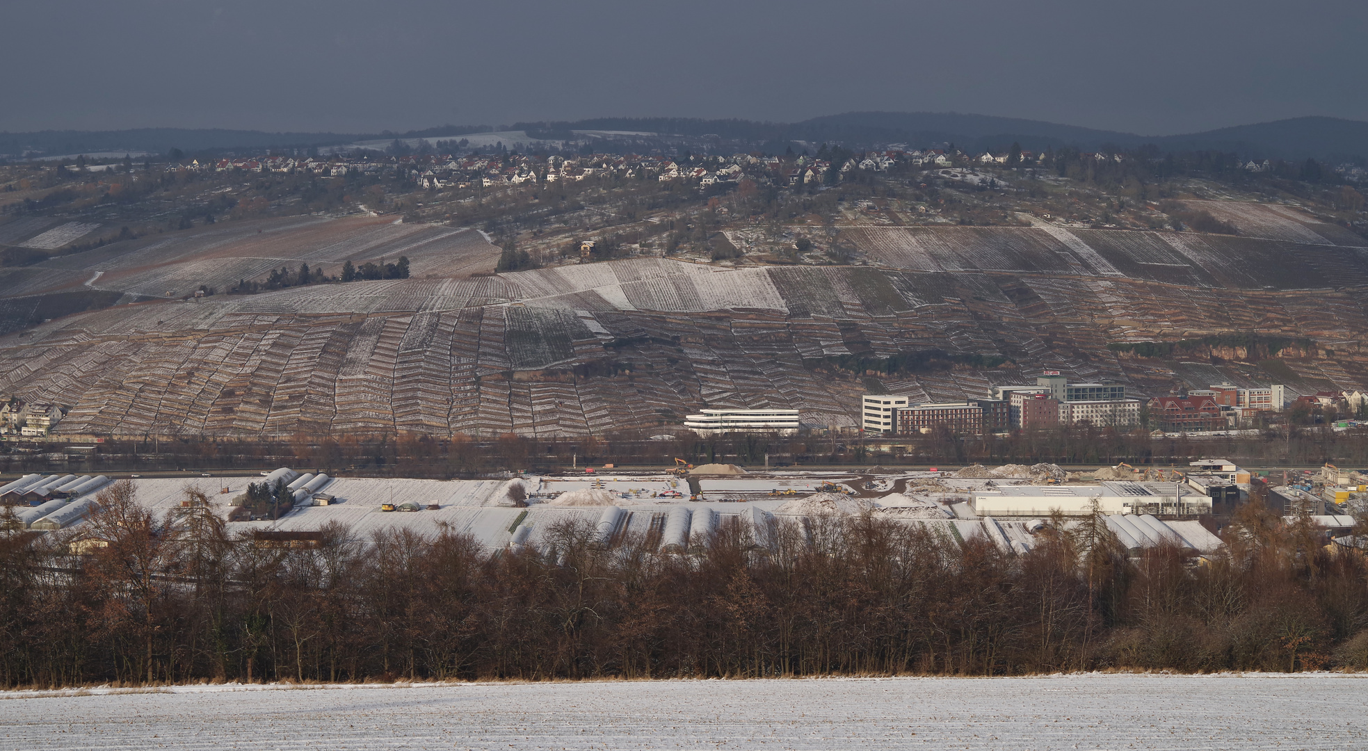 das Neckartal bei Esslingen