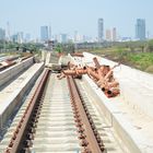 Das neue BTS Trasse beim Busbahnhof Mochit