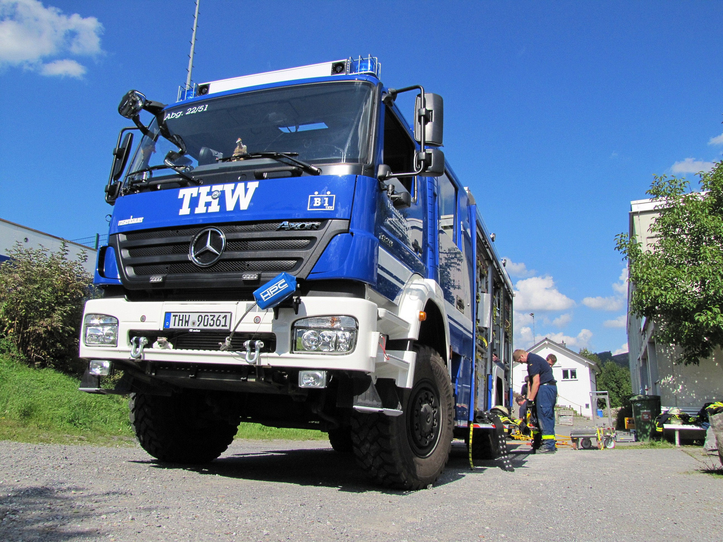 das neue Fahrzeug vom OV Arnsberg