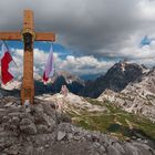 ... das neue Gipfelkreuz des Paternkofel - Südtirol ...