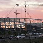 Das neue Green Point Stadion in Kapstadt zur WM 2010