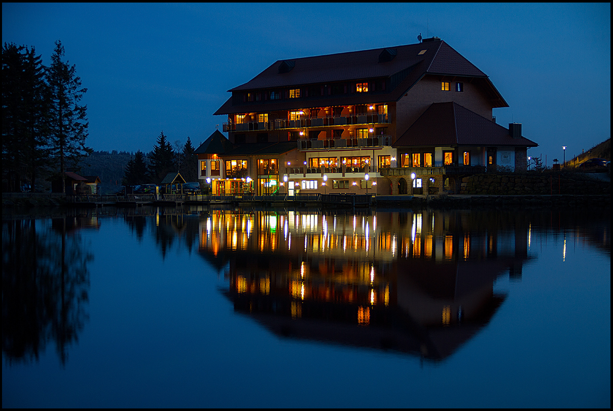 Das neue Hotel am Mummelsee....