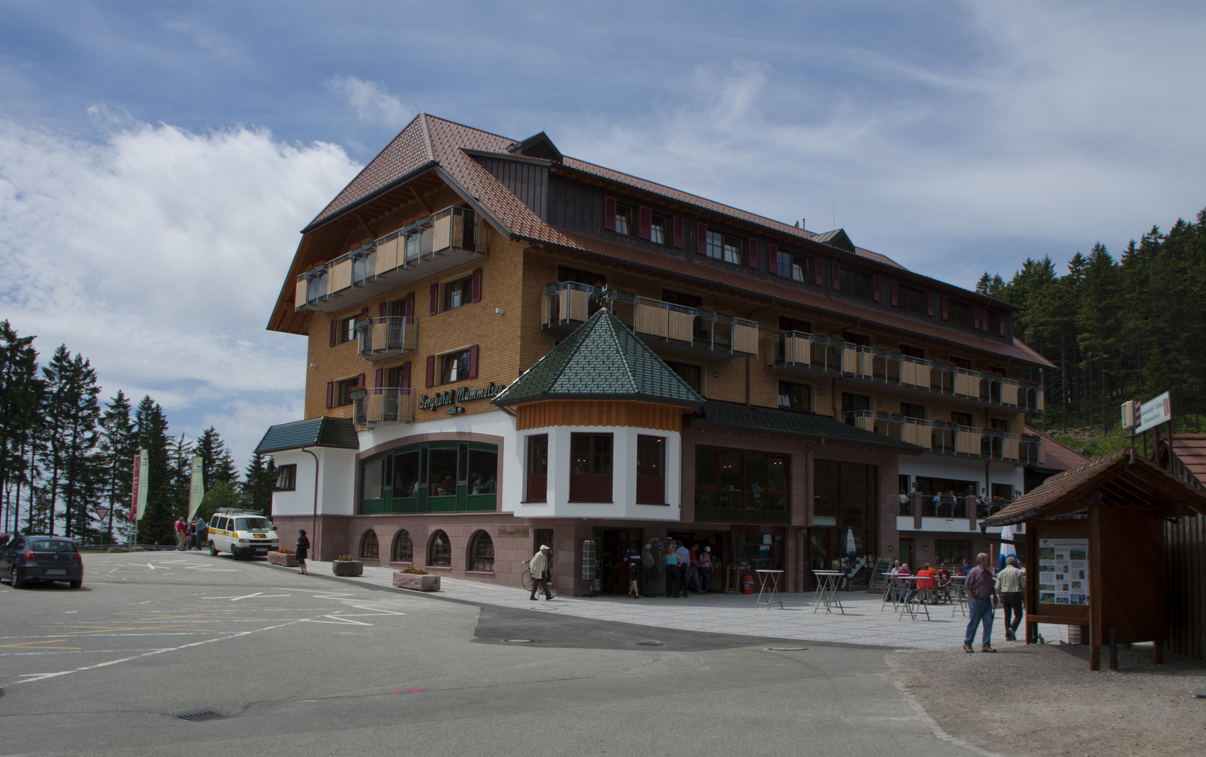 Das neue Mummelseehotel.