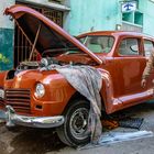 Das neue Oldsmobile in Havanna